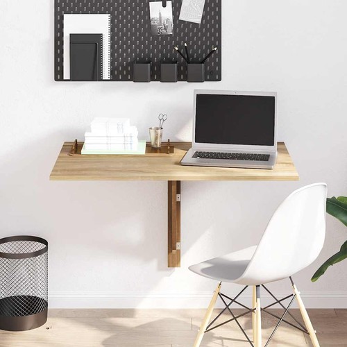 Wandklapptisch eiche 100x60 - eiche, cm
