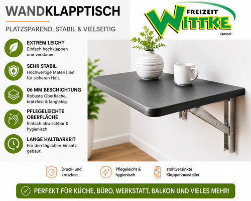 Wandklapptisch b45 t45 - b45, x