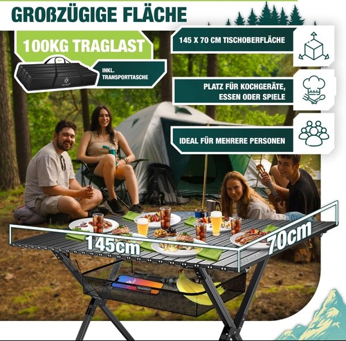 Kesser campingtisch xxl - kesser®,