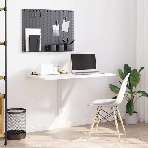 Wandklapptisch weiß 100x60 - weiß,